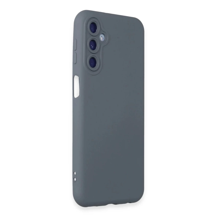 BFS  Samsung Galaxy M14 5G Kılıf Nano içi Kadife Silikon - Gri