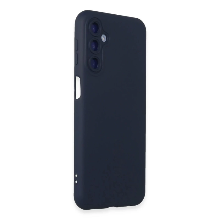 BFS  Samsung Galaxy M14 5G Kılıf Nano içi Kadife Silikon - Lacivert