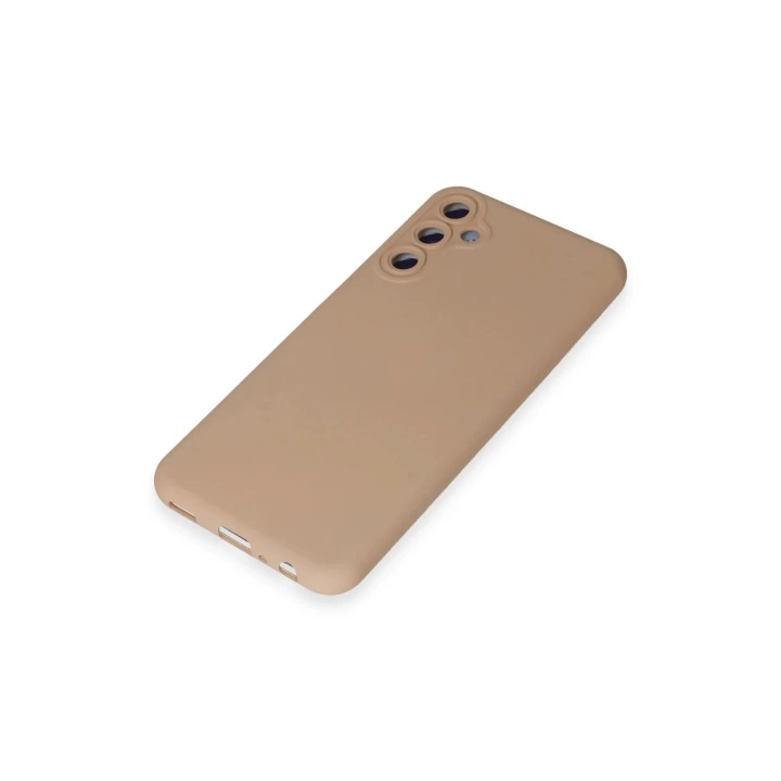 BFS  Samsung Galaxy M14 5G Kılıf Nano içi Kadife Silikon - Pudra