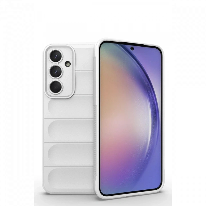 BFS  Samsung Galaxy M14 5G Kılıf Optimum Silikon - Krem