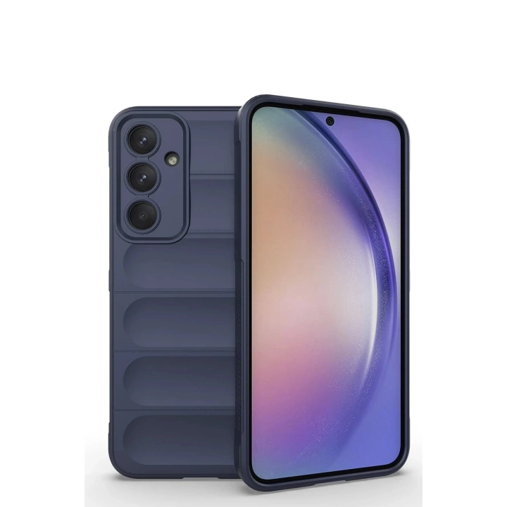 BFS  Samsung Galaxy M14 5G Kılıf Optimum Silikon - Lacivert