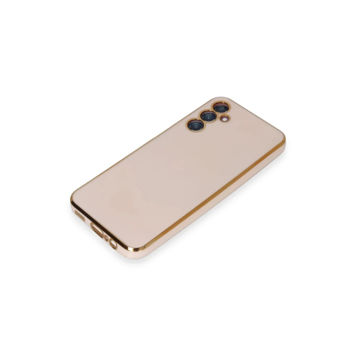 BFS  Samsung Galaxy M14 5G Kılıf Volet Silikon - Pembe