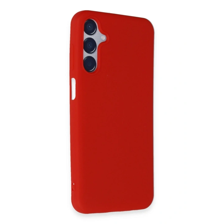 BFS  Samsung Galaxy M15 Kılıf First Silikon - Kırmızı