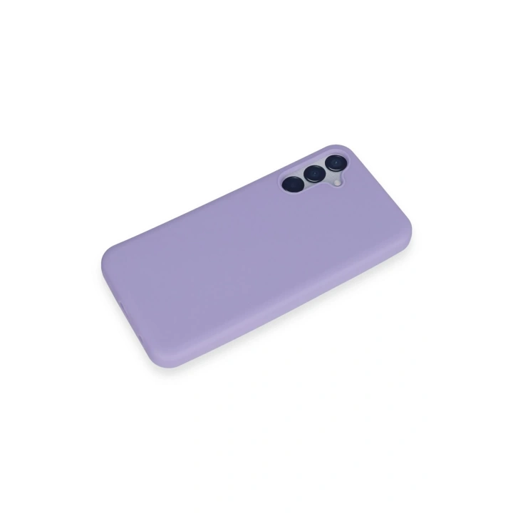 BFS  Samsung Galaxy M15 Kılıf First Silikon - Lila