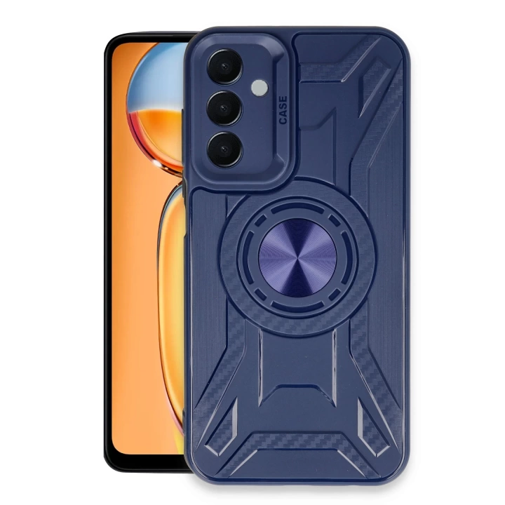 BFS  Samsung Galaxy M15 Kılıf Lincoln Silikon - Lacivert