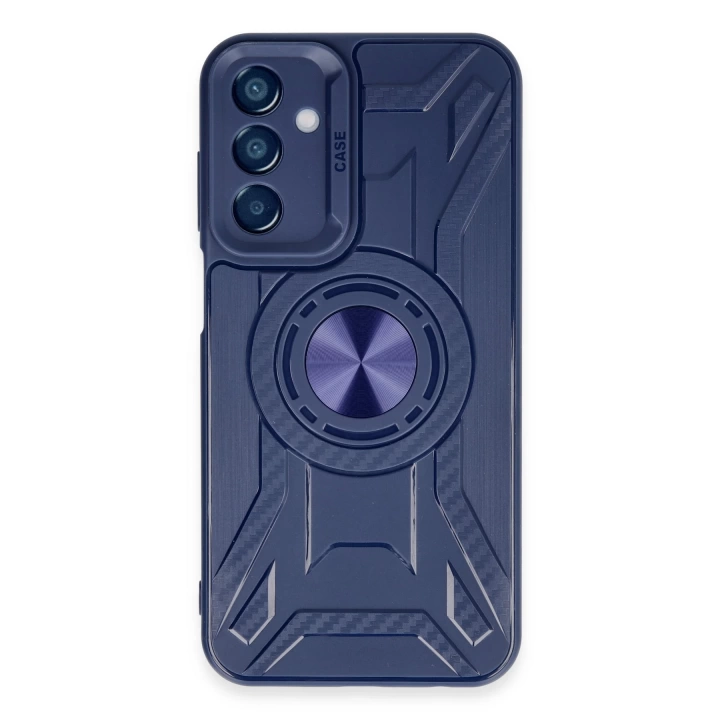 BFS  Samsung Galaxy M15 Kılıf Lincoln Silikon - Lacivert