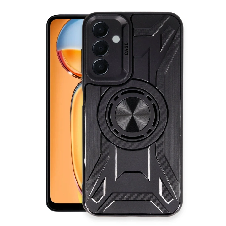 BFS  Samsung Galaxy M15 Kılıf Lincoln Silikon - Siyah