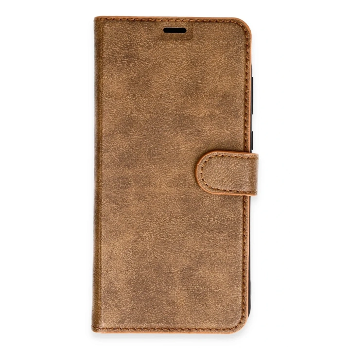 BFS  Samsung Galaxy M15 Kılıf Trend S Plus Kapaklı Kılıf - Taba