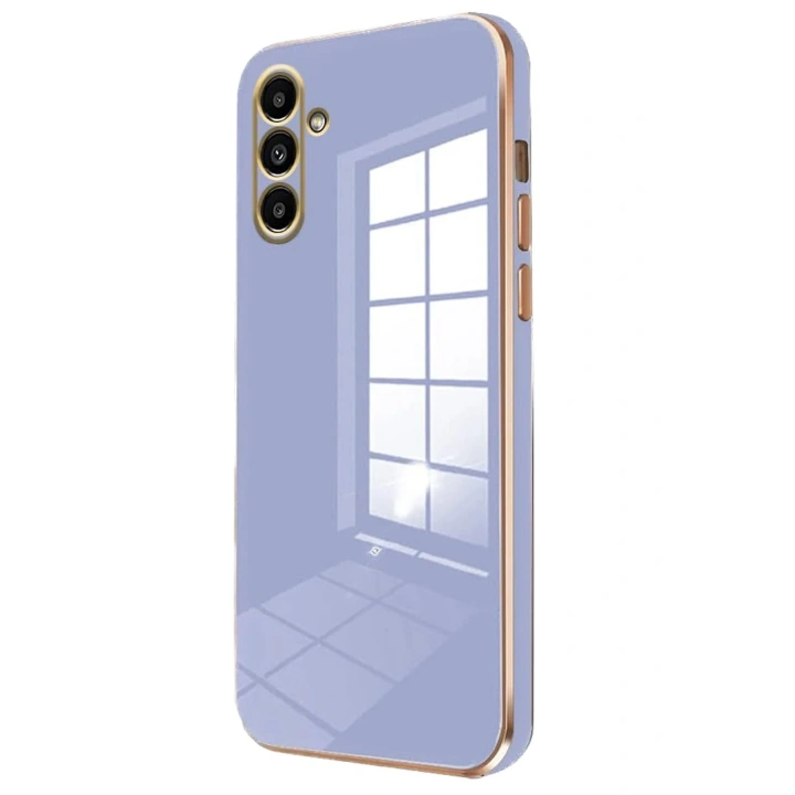 BFS  Samsung Galaxy M15 Kılıf Volet Silikon - Mavi