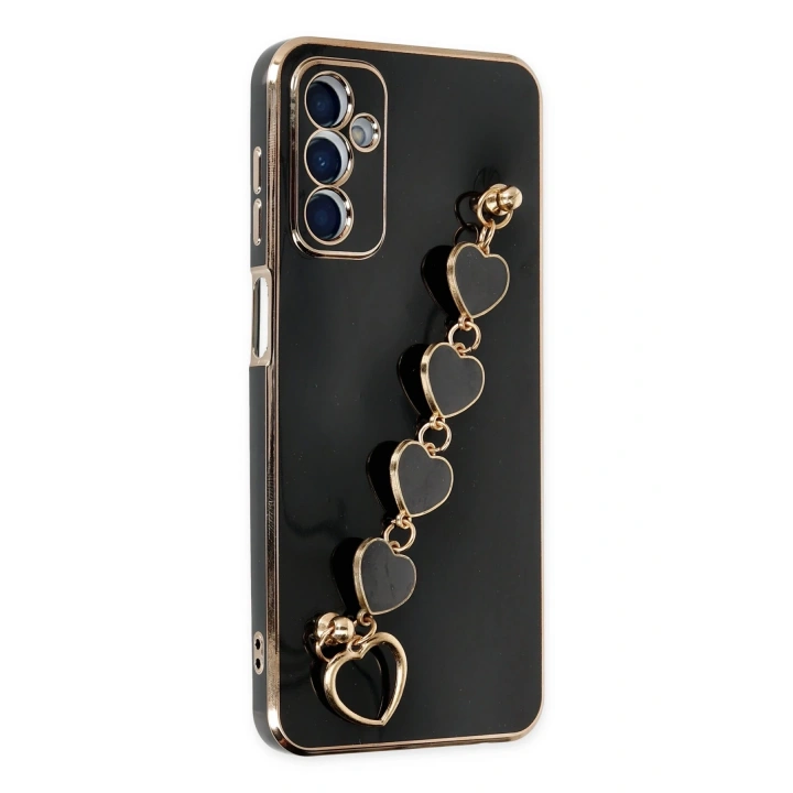 BFS  Samsung Galaxy M23 Kılıf Esila Silikon - Siyah