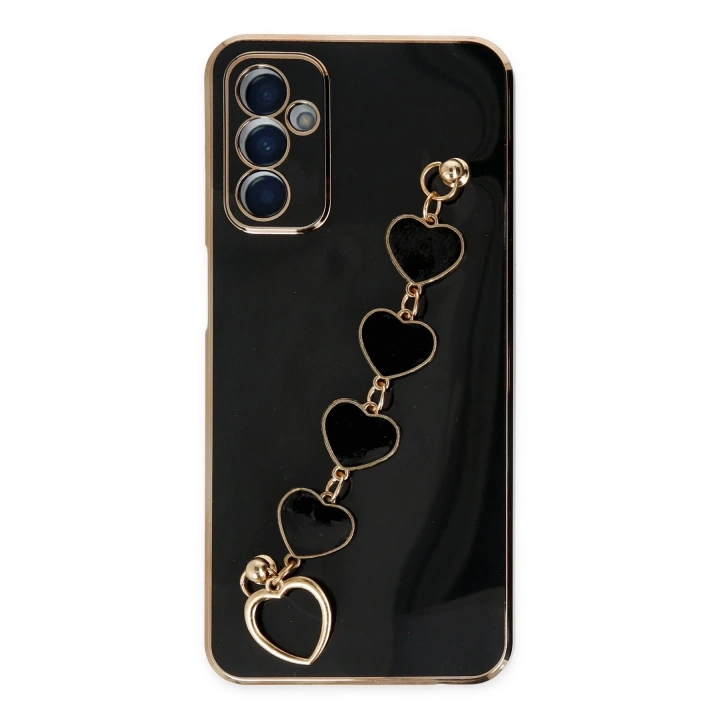 BFS  Samsung Galaxy M23 Kılıf Esila Silikon - Siyah