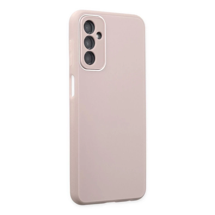 BFS  Samsung Galaxy M23 Kılıf Glass Kapak - Pembe