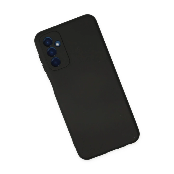 BFS  Samsung Galaxy M23 Kılıf Nano içi Kadife Silikon - Siyah