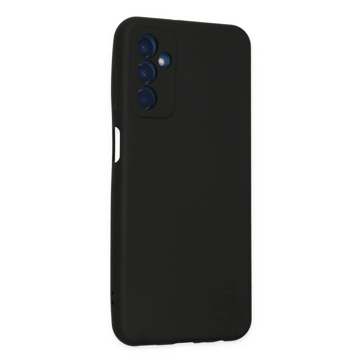 BFS  Samsung Galaxy M23 Kılıf Nano içi Kadife Silikon - Siyah