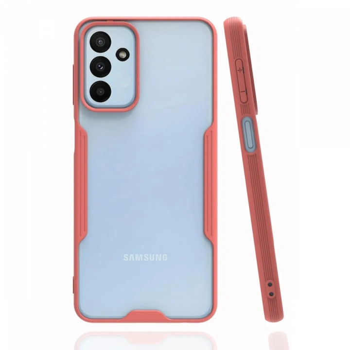 BFS  Samsung Galaxy M23 Kılıf Platin Silikon - Pembe