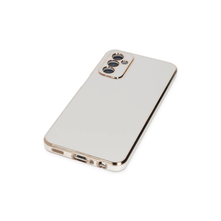 BFS  Samsung Galaxy M23 Kılıf Volet Silikon - Beyaz