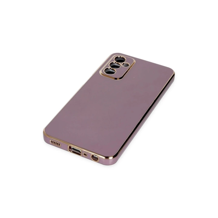 BFS  Samsung Galaxy M23 Kılıf Volet Silikon - Mor