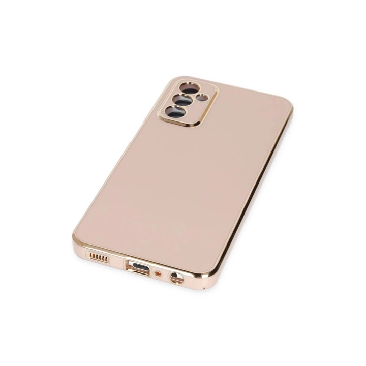 BFS  Samsung Galaxy M23 Kılıf Volet Silikon - Pembe