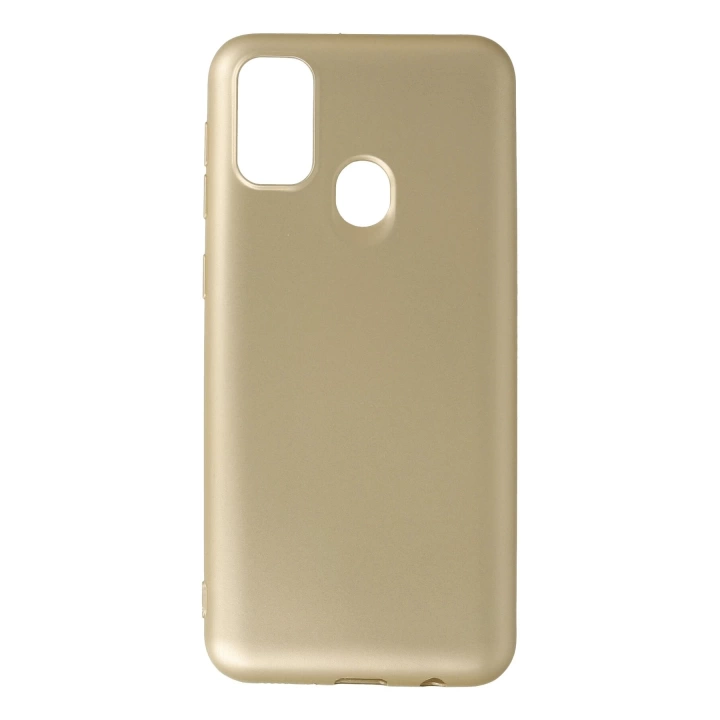 BFS  Samsung Galaxy M30S Kılıf First Silikon - Gold