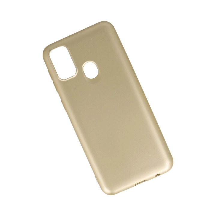 BFS  Samsung Galaxy M30S Kılıf First Silikon - Gold