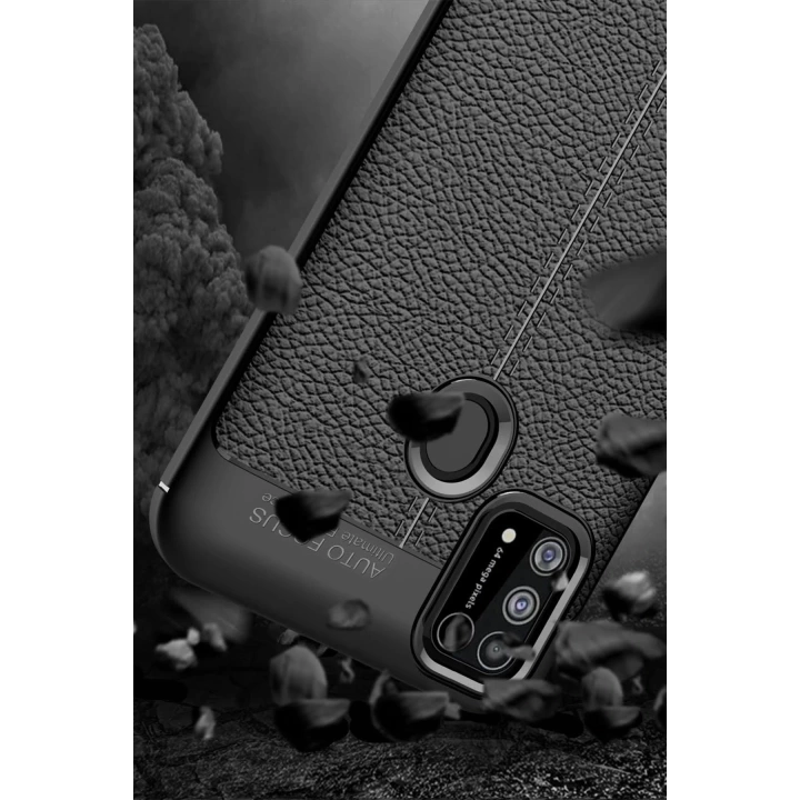 BFS  Samsung Galaxy M31 Kılıf Auto Focus Kapak - Kırmızı