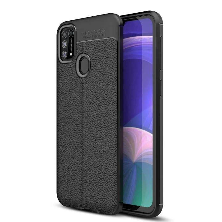 BFS  Samsung Galaxy M31 Kılıf Auto Focus Kapak - Siyah