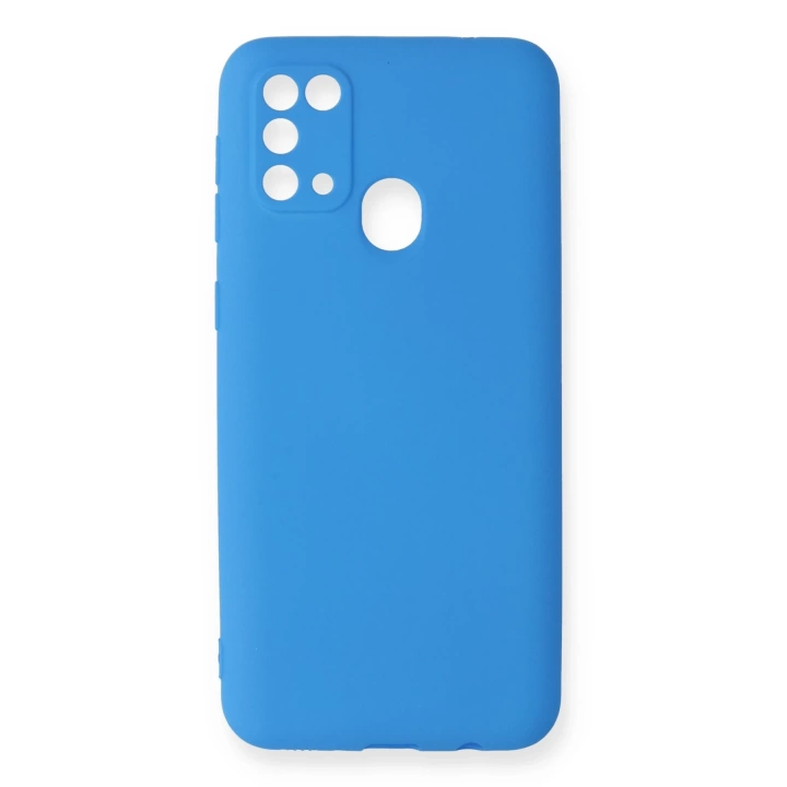 BFS  Samsung Galaxy M31 Kılıf First Silikon - Mavi