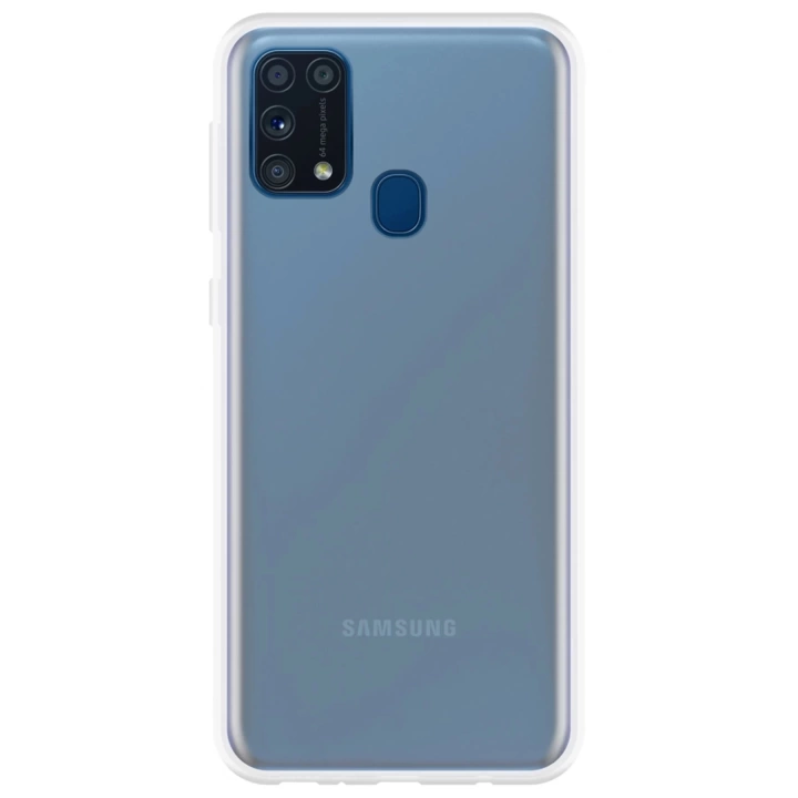 BFS  Samsung Galaxy M31 Kılıf Lüx Şeffaf Silikon