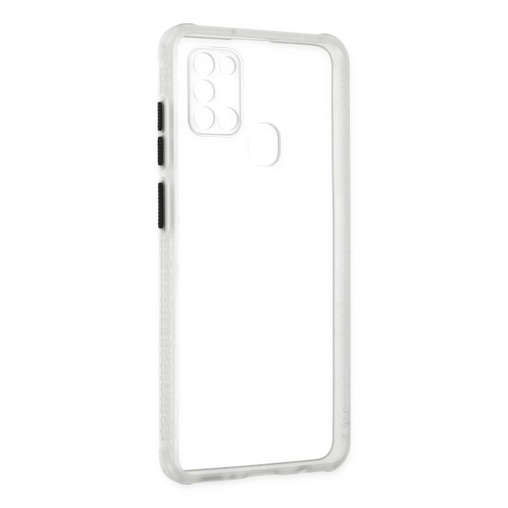 BFS  Samsung Galaxy M31 Kılıf Miami Şeffaf Silikon - Şeffaf