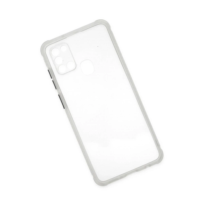 BFS  Samsung Galaxy M31 Kılıf Miami Şeffaf Silikon - Şeffaf