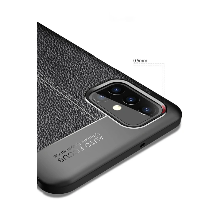 BFS  Samsung Galaxy M31S Kılıf Auto Focus Kapak - Siyah