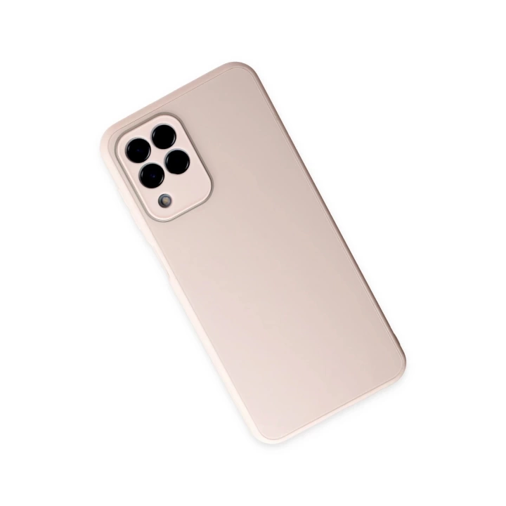 BFS  Samsung Galaxy M33 Kılıf Glass Kapak - Pembe