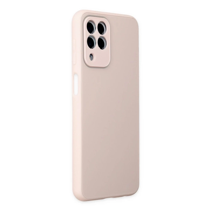 BFS  Samsung Galaxy M33 Kılıf Glass Kapak - Pembe