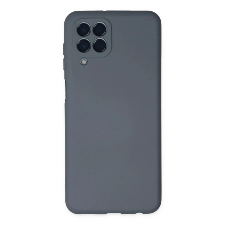 BFS Samsung Galaxy M33 Kılıf Nano içi Kadife Silikon - Gri