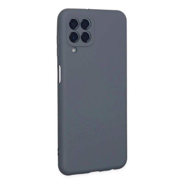 BFS  Samsung Galaxy M33 Kılıf Nano içi Kadife Silikon - Gri