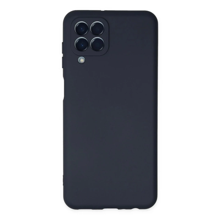 BFS  Samsung Galaxy M33 Kılıf Nano içi Kadife Silikon - Lacivert