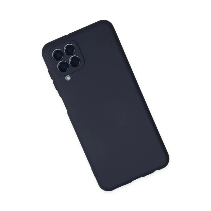 BFS  Samsung Galaxy M33 Kılıf Nano içi Kadife Silikon - Lacivert