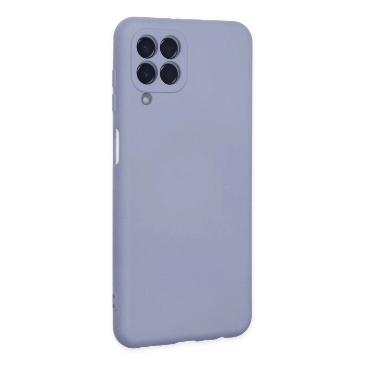 BFS  Samsung Galaxy M33 Kılıf Nano içi Kadife Silikon - Lila