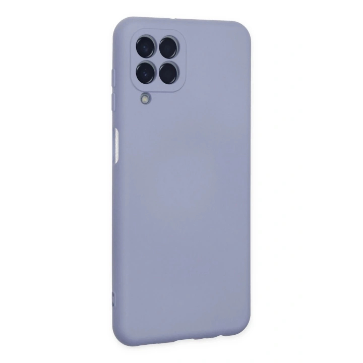 BFS Samsung Galaxy M33 Kılıf Nano içi Kadife Silikon - Lila