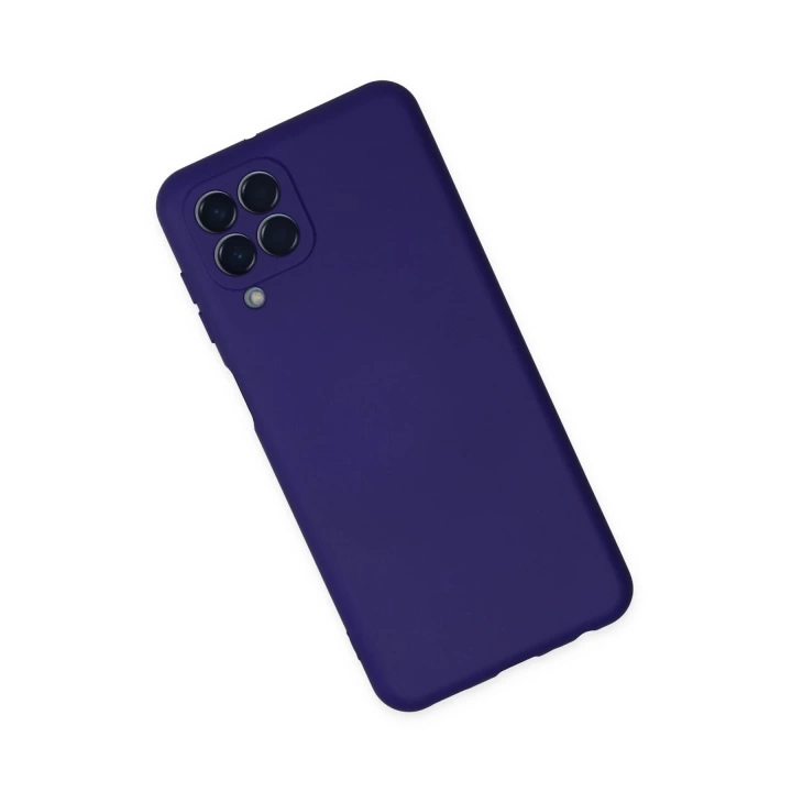 BFS  Samsung Galaxy M33 Kılıf Nano içi Kadife Silikon - Mor