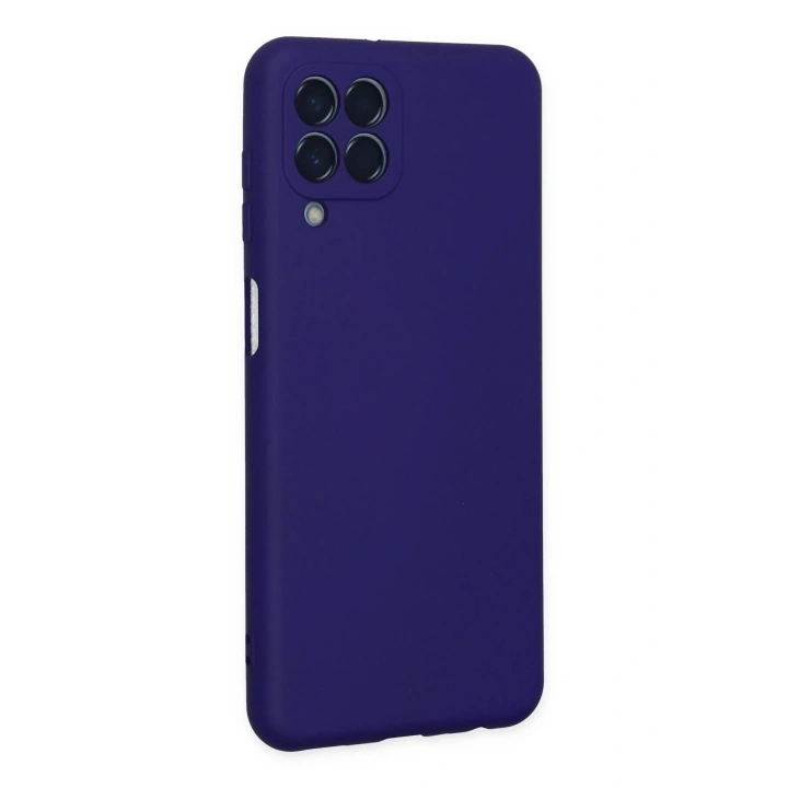 BFS Samsung Galaxy M33 Kılıf Nano içi Kadife Silikon - Mor
