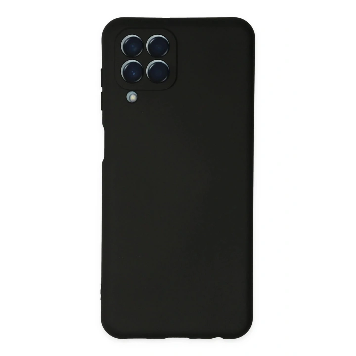 BFS Samsung Galaxy M33 Kılıf Nano içi Kadife Silikon - Siyah