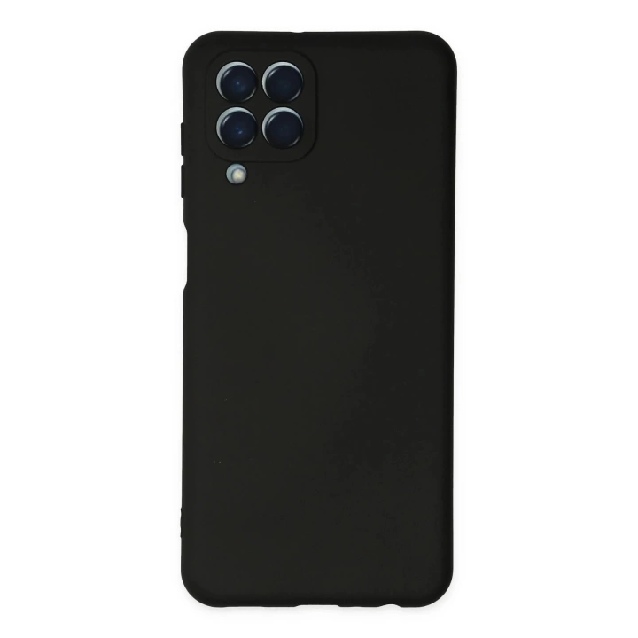 BFS  Samsung Galaxy M33 Kılıf Nano içi Kadife Silikon - Siyah