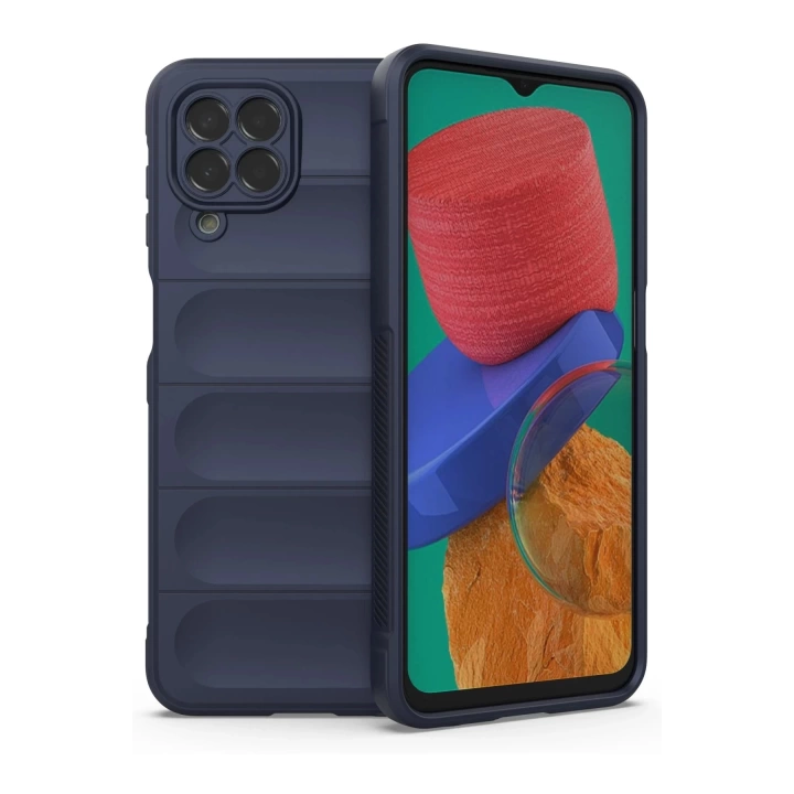BFS  Samsung Galaxy M33 Kılıf Optimum Silikon - Lacivert