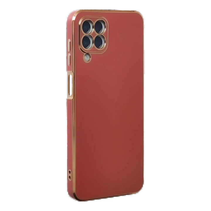 BFS  Samsung Galaxy M33 Kılıf Volet Silikon - Kırmızı