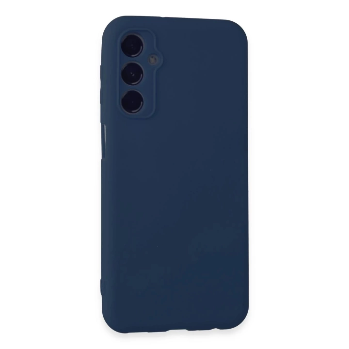 BFS  Samsung Galaxy M34 5G Kılıf First Silikon - Lacivert