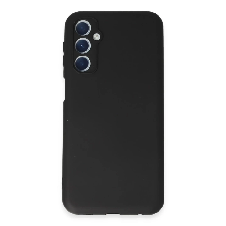 BFS  Samsung Galaxy M34 5G Kılıf First Silikon - Siyah