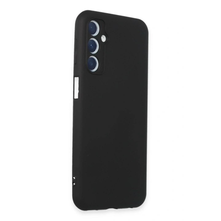 BFS Samsung Galaxy M34 5G Kılıf First Silikon - Siyah