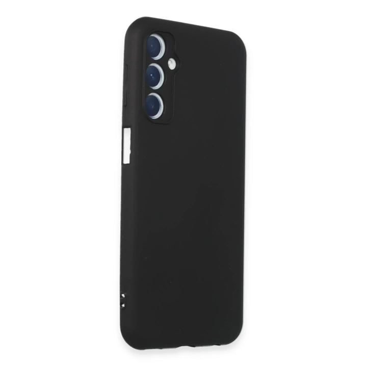 BFS  Samsung Galaxy M34 5G Kılıf First Silikon - Siyah