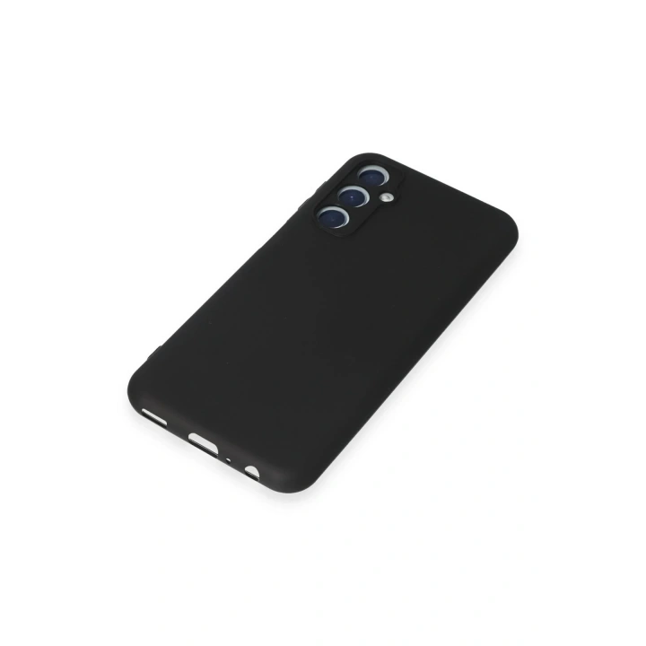 BFS Samsung Galaxy M34 5G Kılıf First Silikon - Siyah